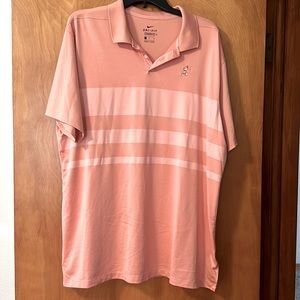 Nike Dri-fit- Disney Polo- Salmon- XL- Excellent condition